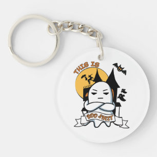 Porte-clés Déguisement Halloween Fantôme Drôle Boo