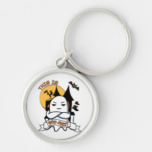 Porte-clés Déguisement Halloween Fantôme Drôle Boo