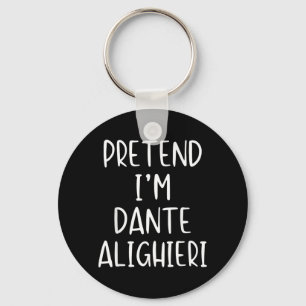 Porte-clés Déguisement prétendu Dante Alighieri Halloween drô