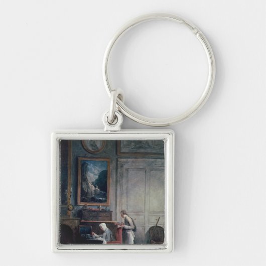 Porte-clés Déjeuner de Madame Geoffrin (Devant)