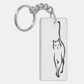 Porte-clés Délicate de chat (Devant gauche)