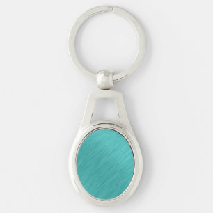 Porte-clés Délice Turquoise Brossé