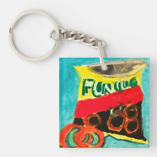 Porte-clés Délicieux Snacks (Devant)