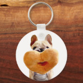 Porte-clés Dellalafrench Heart Donut Porte - clé ! (Verso)