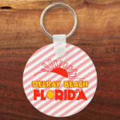 Porte-clés Delray Beach, Floride (Recto)