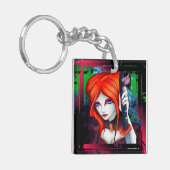 Porte-clés Delta Alt : Shiki avec épée (Devant gauche)