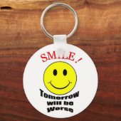 Porte-clés Demain sera pire (Recto)