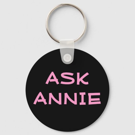 Porte-clés Demander à Annie Porte - clé (Recto)