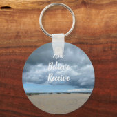 Porte-clés Demander, croire, recevoir (Recto)