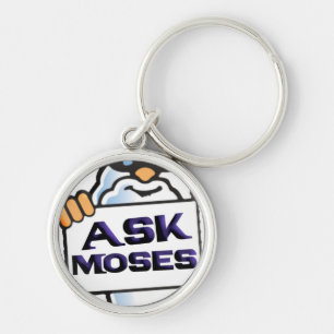 Porte-clés Demandez à Moïse