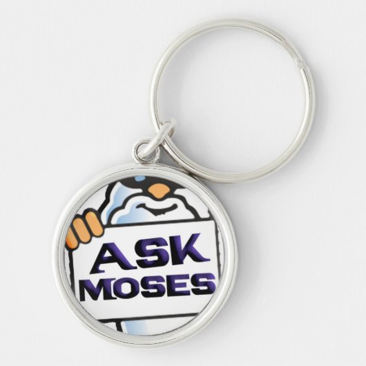 Porte-clés Demandez à Moïse (Devant)