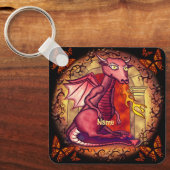 Porte-clés Demandez Au Dragon (Recto)