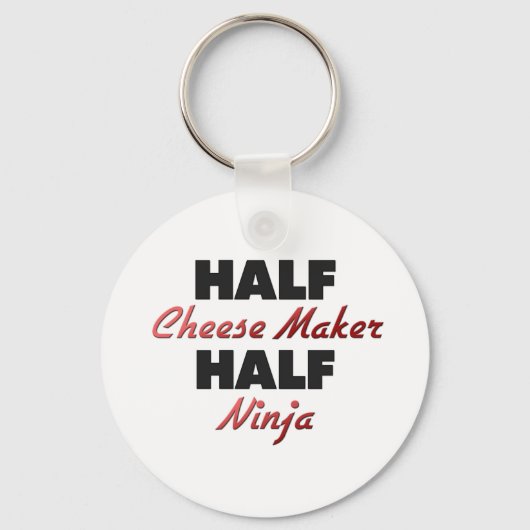 Porte-clés Demi-confectionneur de fromages Demi-Ninja (Recto)