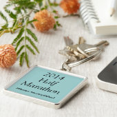 Porte-clés Demi de marathon, mission accomplie ! (Côté)