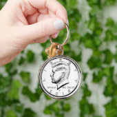 PORTE-CLÉS DEMI-DOLLAR DE KENNED (Main)