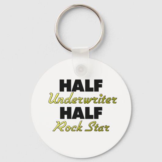 Porte-clés Demi-scénariste Half Rock Star (Recto)