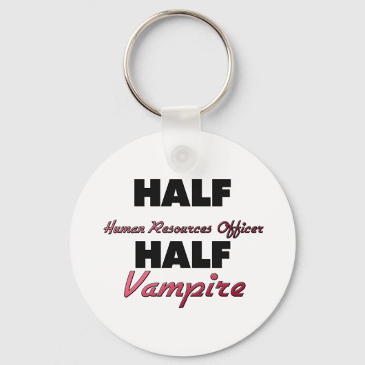 Porte-clés Demi-Vampire Agent des ressources humaines (Recto)