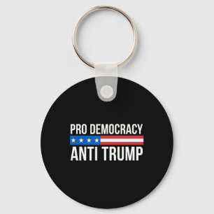 Porte-clés Démocratie - Anti Trump -
