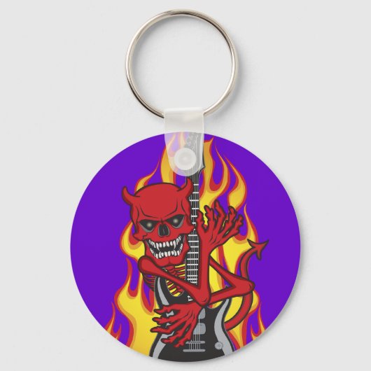 Porte-clés Démon de Rock (Recto)