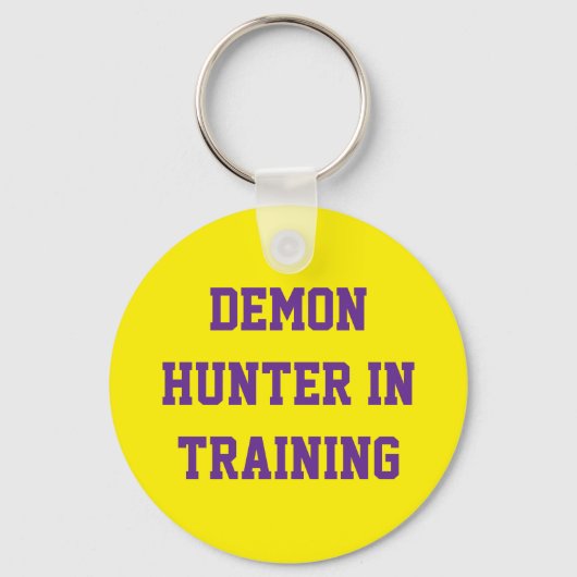 Porte-clés Demon hunter keychain  (Verso)