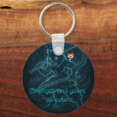 Porte-clés Demon Slayer Inosuke inspired (Recto)