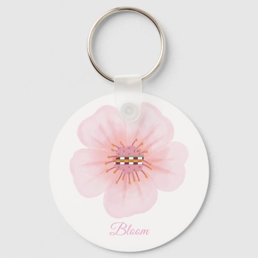 Porte-clés Demon Slayer Nezuko inspired (Recto)