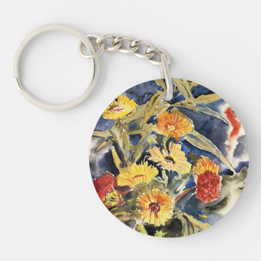 Porte-clés Démuth - Spray de fleurs (Devant)