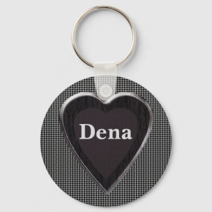 Porte-clés Dena a volé mon coeur Keychain