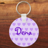 Porte-clés Dena en violet (Recto)
