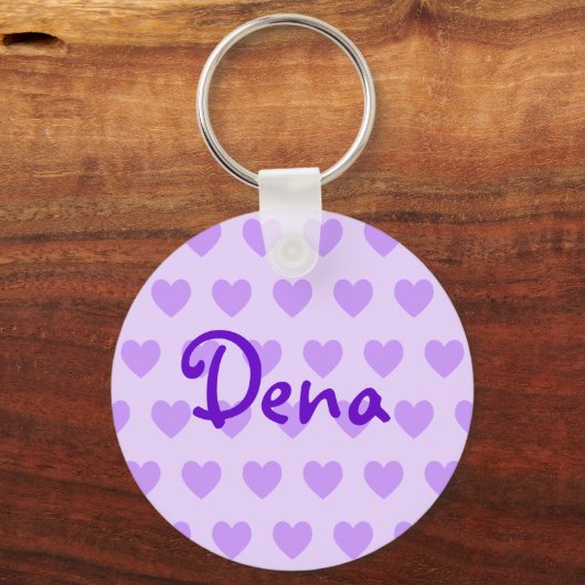 Porte-clés Dena en violet (Recto)