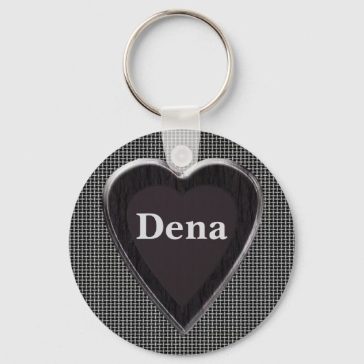 Porte-clés Dena Stole Mon Coeur Keychain (Recto)