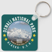 Porte-clés Denali National Park Alaska Since 1917 (Dos)