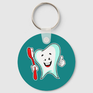 Porte-clés Dental Care Happy Tooth