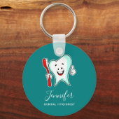 Porte-clés Dental Care Happy Tooth (Recto)