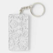 Porte-clés Dentelle blanche tombante (Dos)