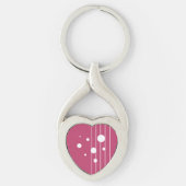Porte-clés Dentelle d'amour (Devant)