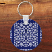 Porte-clés Dentelle de flocons de neige (Recto)
