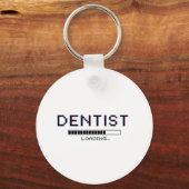 Porte-clés Dentist Loading Glitch Pixel Humor (Recto)