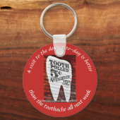 Porte-clés "Dentiste" (Recto)
