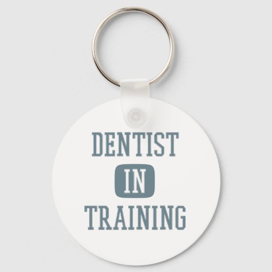 Porte-clés Dentiste en formation Étudiant dentaire (Recto)