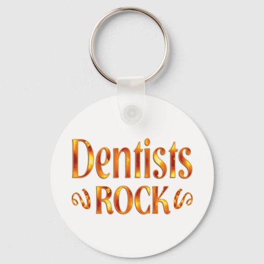 Porte-clés Dentiste Rock (Recto)