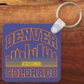 Porte-clés Denver, Colorado (Verso)