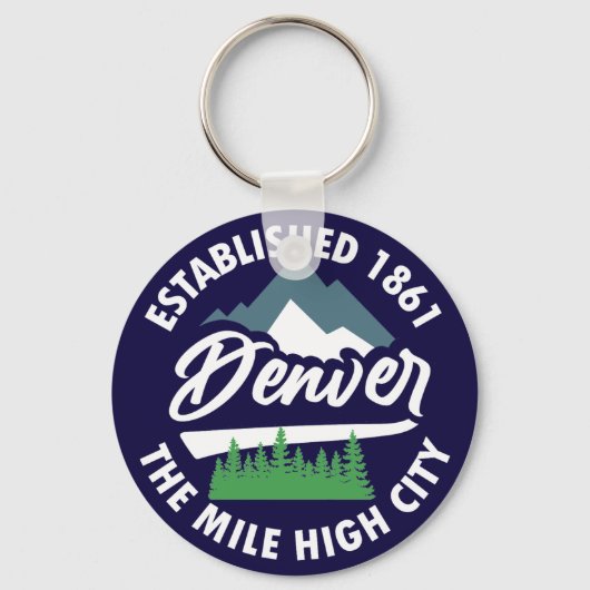 Porte-clés Denver, Colorado (Recto)