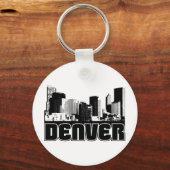 Porte-clés Denver Skyline (Recto)