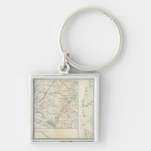 Porte-clés Départements militaires de Wash, Penn, Annapolis, 