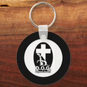 Porte-clés Dépendent de Dieu (Recto)