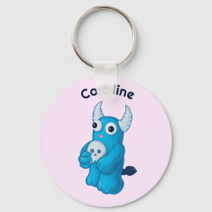 Porte-clés Déplaisant mon Demon Kawaii Pastel Nom de goth