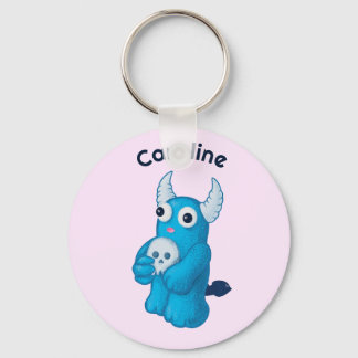 Porte-clés Déplaisant mon Demon Kawaii Pastel Nom de goth