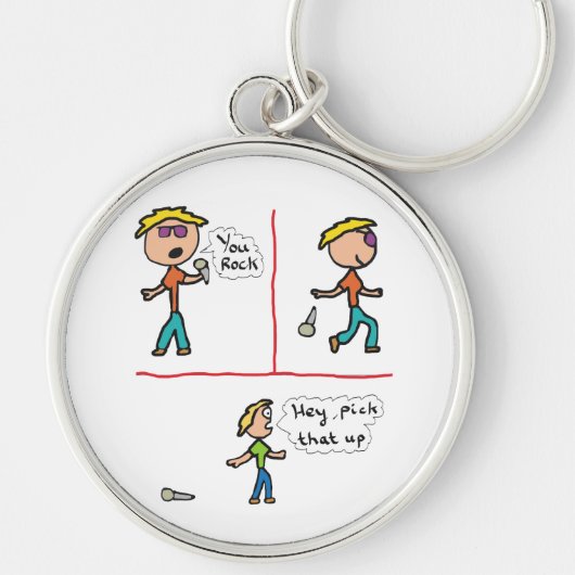 Porte-clés Déposez La Boîte (Devant)