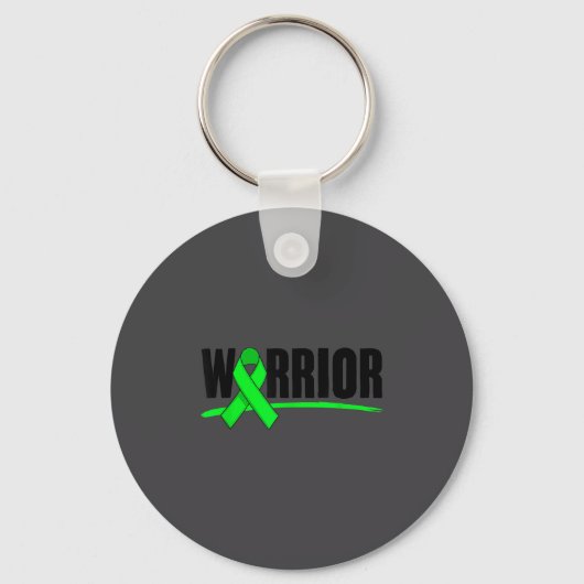 Porte-clés Depression Warrior Ribbon Mental Health Awareness (Recto)